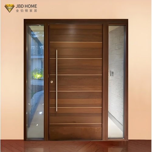 Luxury Modern Solid Wood Pivot Door