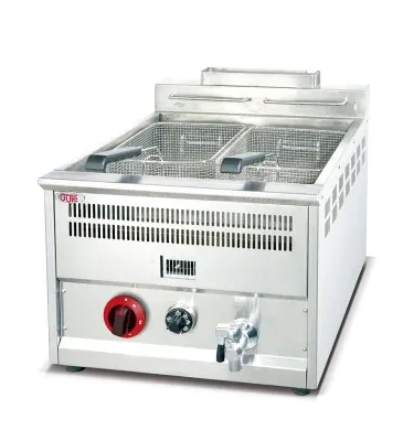 Stainless Steel High Quality Gas Deep Fryer for Hotel Restaurant