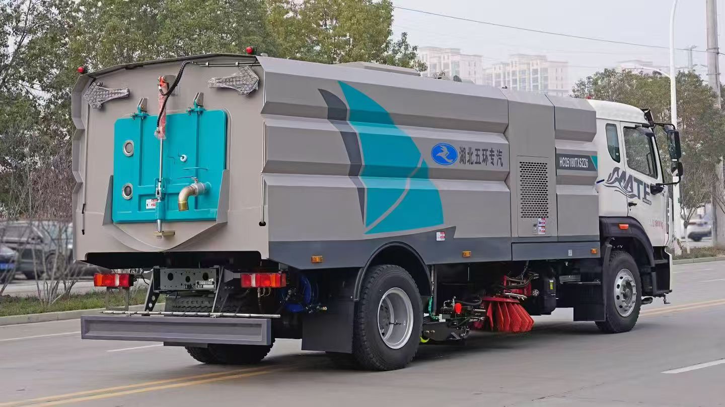 High Performance Road Sweeper Vehicle