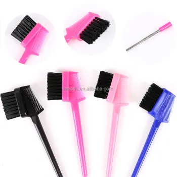 Custom Logo Packaging Baby Hair Comb 3-in-1 Rat Tail Edge Control Brush for Women - Wholesale Prices