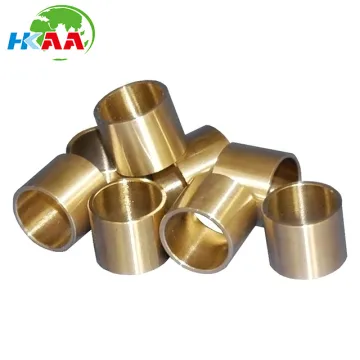Precision cnc machining straight knurling bushing with zinc plated