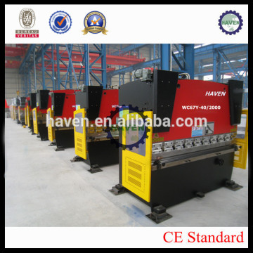 WC67Y-200x4000 Hydraulic press brake machine