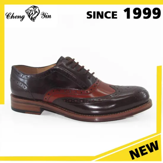 Hot Sales Goodyear welt luxurious Man Oxford designs stiching genuine cowhide leather men dress shoes