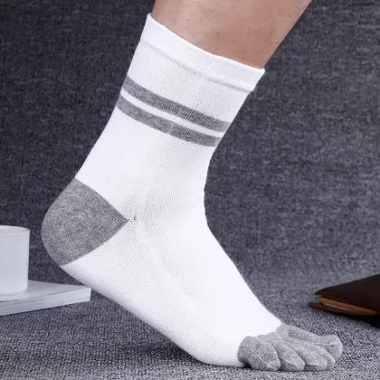 Best Selling Coolmax Five Finger Injinji Toe Socks: High Quality, Customizable 5 Toe Socks with No Minimum Order Quantity