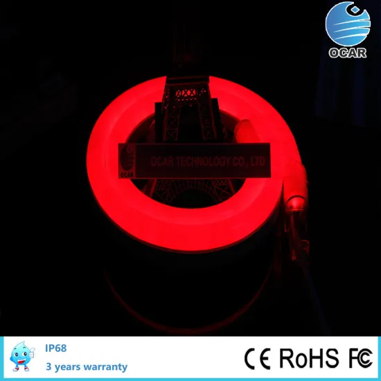 new products 360 degree protection IP 68 pvc materials led neon flex