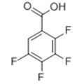 Acide benzoïque 2,3,4,5-tétrafluoro-CAS 1201-31-6