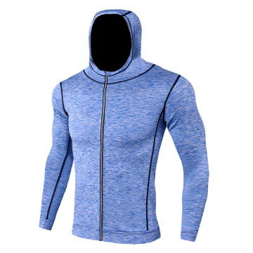 Men's autumn and winter sports shirt with hoodies