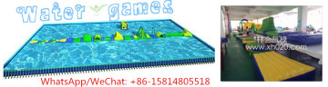 Crazy water sports Suitable for pool Commercial 50M Long water games sports