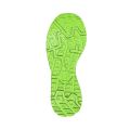 Chaussures de flyknit vert fluorescent actif