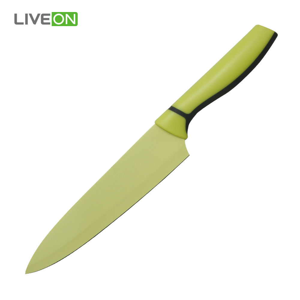 Non stick Green knife set