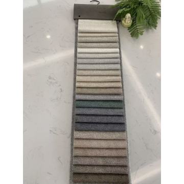 Textura de punto diminuto de tela de terciopelo premium para sofá