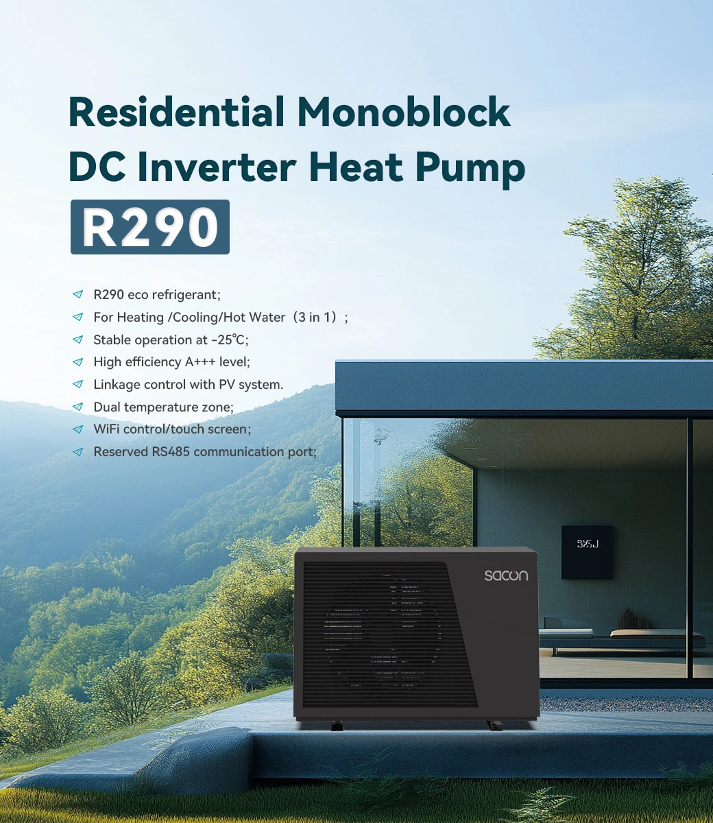 Fabricado En China Manufacturer R290 Heat Pump Water Heater a+++ ERP Certificate