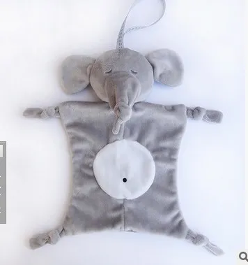 Custom Sofy Security Baby Blanket with Plush Toy
