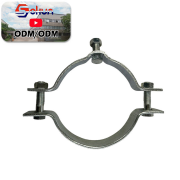 Weatherproof Galvanised Steel Bending Hoop Design Overhead Line Clamp: Power Accessory Solutions