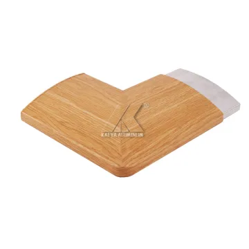 Hot Selling 6063 Aluminum Wooden Effect Indoor Stair Parts & Railing