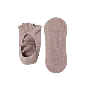 Candy Color Open-Toe Toe Anti-slip Spir-Absorbing Sport Yoga Choques pour femmes