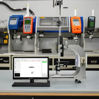 Electronic Contact Angle Measuring Instrument for Testing Equipment - Contact Angle Tester Optical Contact Angle