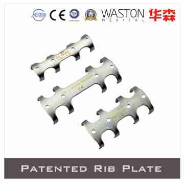 Patented Titanium Rib Plate