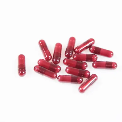 Transparent Halal Size 00 Vegetable Capsule Shells - Empty Capsules