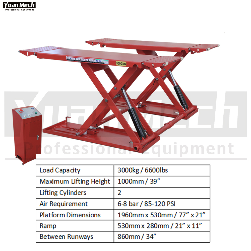 Vehicle Lifting Platform Scissor Dock Lift