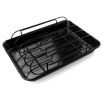 Non Stick BBQ Roast Rack With Basket