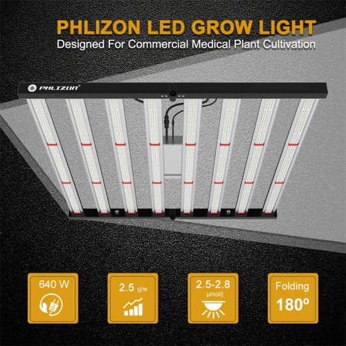 Luz de planta interior Samsung LM301H de 640 W