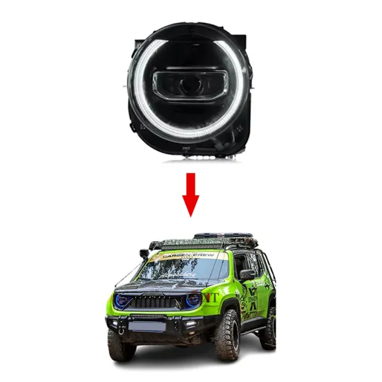 XT Upgrade LED Headlamp Assembly for Jeep Renegade 2016-2021 Plug and Play