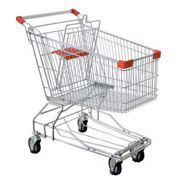 60-210 Liters Supermarket trolleys Shopping Cart euro truck