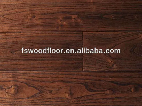 Hand-crafted black locust hardwood flooring