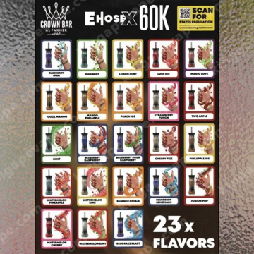 AL Fakher Crown Bar 60K vape| Two Apple