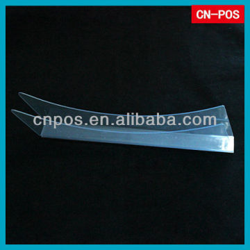 supermarket clear plastic dividers for showing