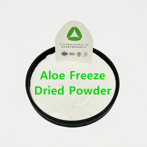 Kosmetische Feuchtigkeitszutaten Aloe Freeze getrocknetes Pulver