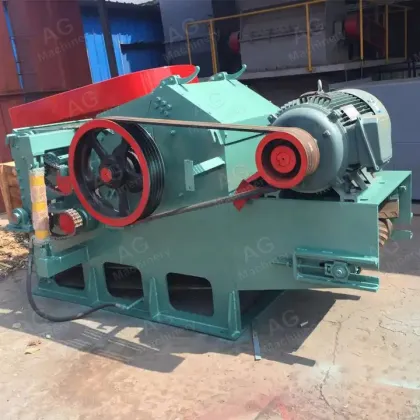Industrial Forestry Machinery: Diesel Wood Chipper Shredder for Biomass