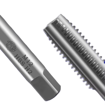 TG Factory Custom Metric Round Shank Square End M4-M6 HSS-6542 Spiral Point Tap
