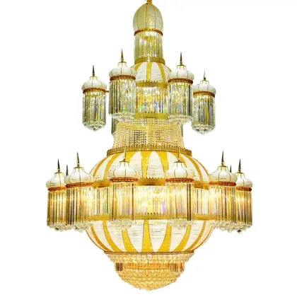Empire Banquet Hall Crystal Chandelier Lighting