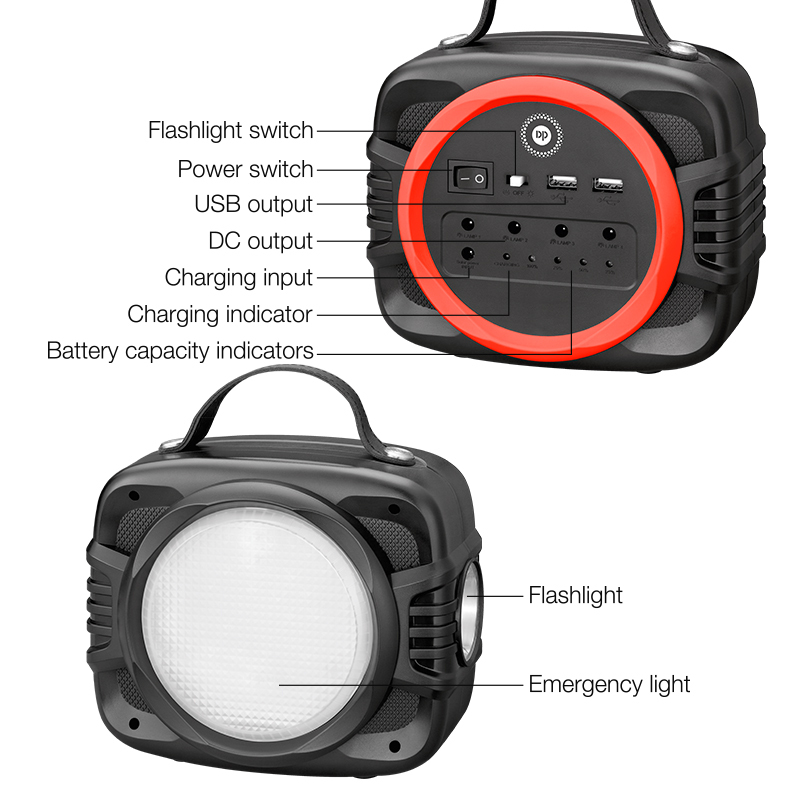 Fast Charging Long Lighting Solar System for Garden