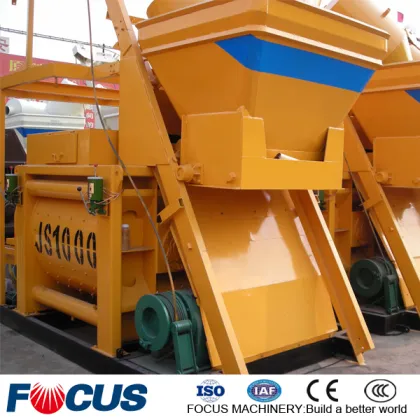 Portable Cement Mixer JS1000 Sicoma Concrete Mixer: New Design