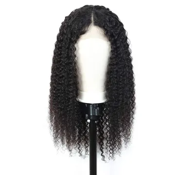 The New Listing Ready Ship Raw Unprocessed Lace 13X6 Preplucked Bleached Knot Double Drawn Human Hair Wig