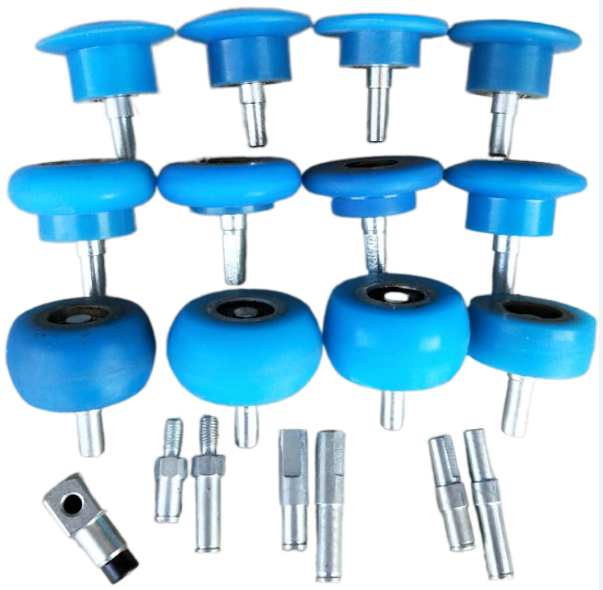 Wood Packaging Machine Parts: PUR Packaging Machine Rubber Wheel Machinery Components