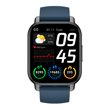 2024 p66 รุ่น Smart Watch: กันน้ำ IP68, อัตราการเต้นของหัวใจ, การตรวจสอบออกซิเจนในเลือดสำหรับผู้หญิง