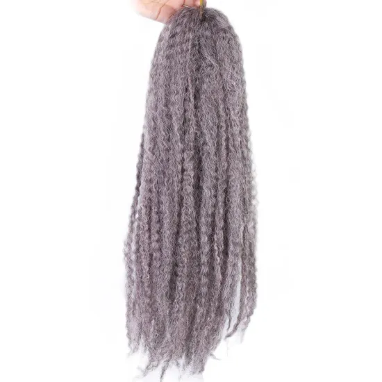 Wholesale cheap Ombre Long Soft Afro Kinky Curly Marley Synthetic Braids Hair Twist Crochet Braids Hair Braiding Hair Extension