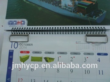 2015 new offset paper hanging wall calendar