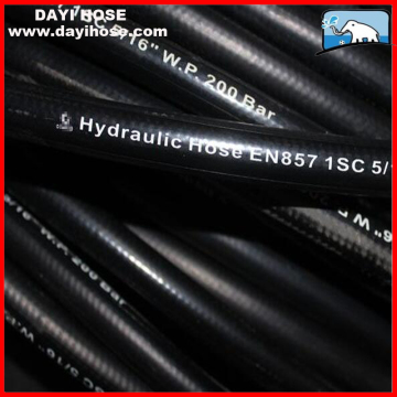 2016 high pressure hydraulic rubber hose 1SC/2SC
