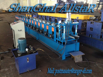 Rain gutter, water gutter roll forming machine