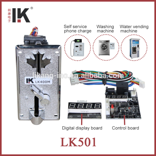 LK501 Children riding machine time control board with coin acceptor for sale