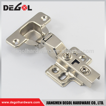 Top quality iron fix on hydraulic conceal 135 degree kitchen cabinet hinge