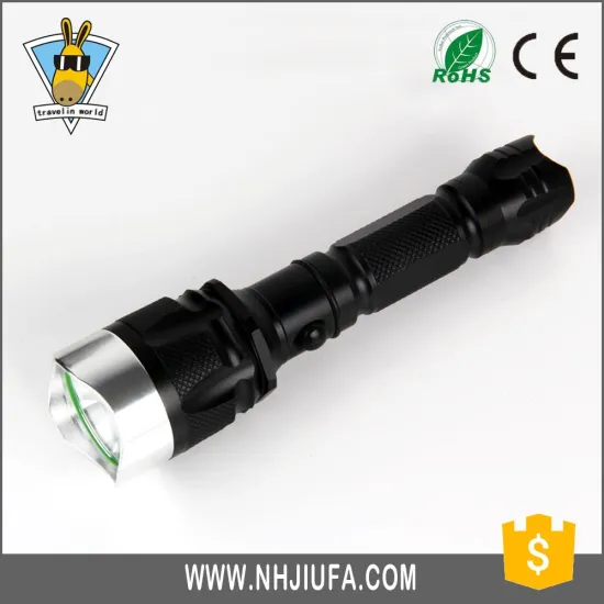 JF 2014 best selling rechargeable torch flashlight/Aluminum led light Q5 led torch best led flashlight