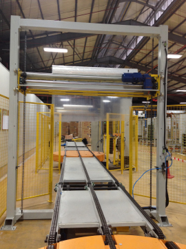 Fully Automatic On-line Top Sheet Dispenser