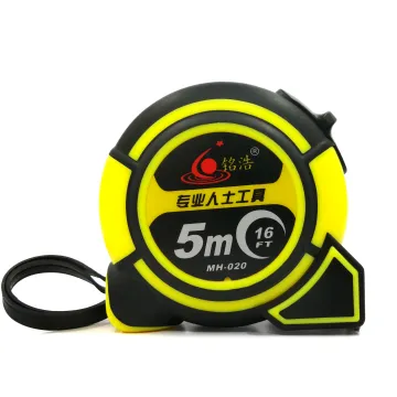 5m abs rubber tape measure steel measure tape