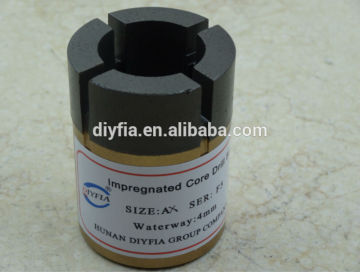 Manufactrual AX impregnated well diamond core drill bits